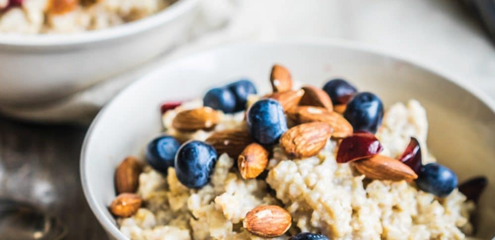 oatmeal blueberries